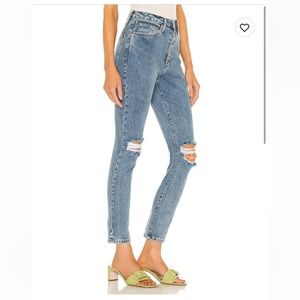 We wore what denim. Size 25